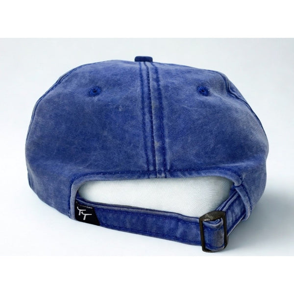 Yale Bulldogs Golf Hat Cap Blue Strapback Sun Faded Town Talk Dad Hat One Size