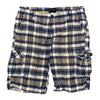 Nautica Jeans Cargo Shorts Men 40 Y2K Baggy Plaid Hip Hop Streetwear 12”