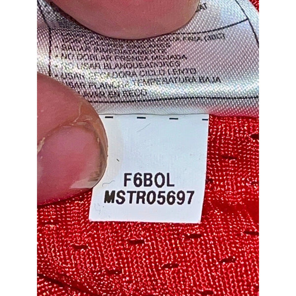 Rutgers Nike Football Jersey Brian Leonard 23 Mens Large Authentic Red Vintage