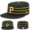 Pittsburgh Pirates New Era Fitted Hat MLB Authentic Pillbox Stripe Cap Sz. 6 3/8