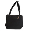 The Sak Original Black Crochet Knit Shoulder Bag Purse