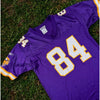 Randy Moss Minnesota Vikings Reebok Jersey Youth Large NFL Purple Vintage