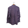 David Donahue Toast Brushed Plaid Shirt Mens M MSRP $165