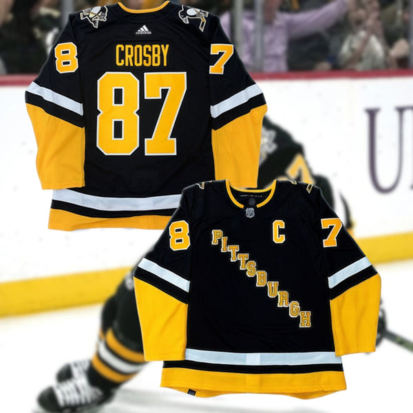 Sidney Crosby Pittsburgh Penguins Retro Adidas Authentic Jersey Sz. 56 2XL NWOT