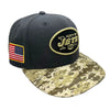 New York Jets New Era NFL Salute To Service 59FIFTY Fitted Hat Sz 7 1/4 RARE