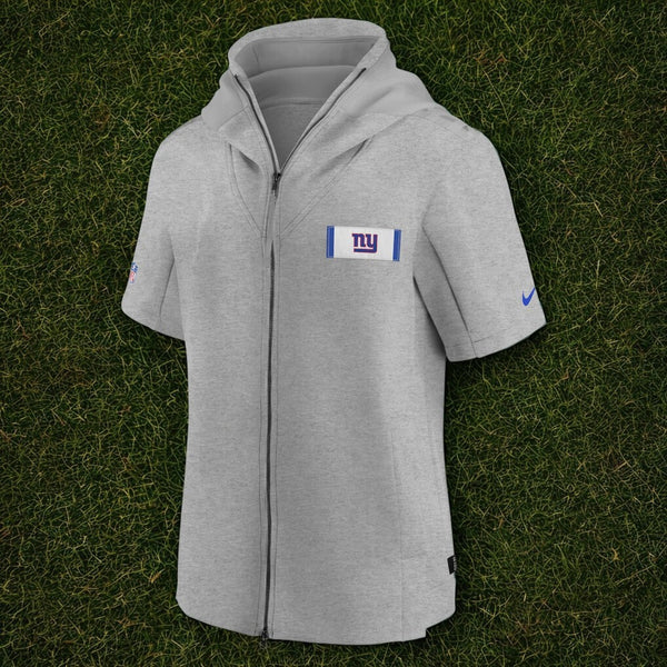 New York Giants Nike Sideline Showout Short Sleeve Hoodie Jacket NWT Large