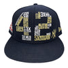 Mariano Rivera New York Yankees HOF 42 MLB Stats Hat New Era Sz 8 Fitted 59Fifty