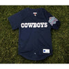 Dallas Cowboys Mitchell & Ness Mesh Button Jersey Super Bowl XXVII Sz L NWT