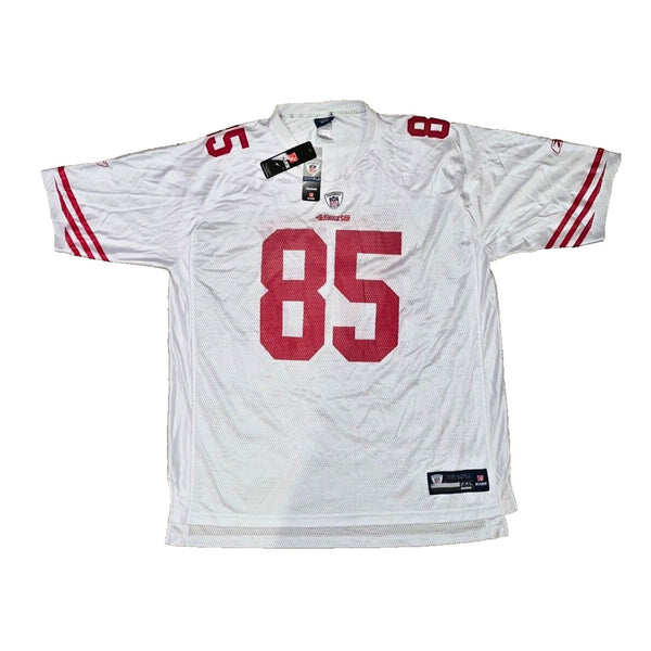 San Francisco 49ers Vernon Davis Reebok Authentic Jersey 2XL NWT Y2K Deadstock