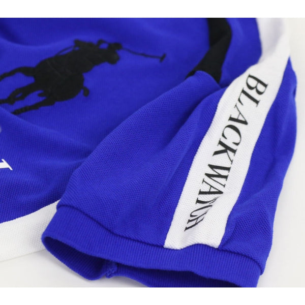Polo Ralph Lauren Blackwatch Polo Team Big Pony Shirt Blue 2XLT EUC