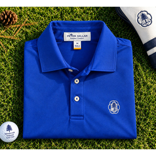Peter Millar Summer Comfort Crown Sport Metedeconk National Golf Polo Men's M