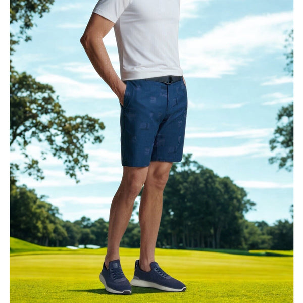 Peter Millar Surge Course Journal Golf Shorts Navy 40 NWT Performance Stretch