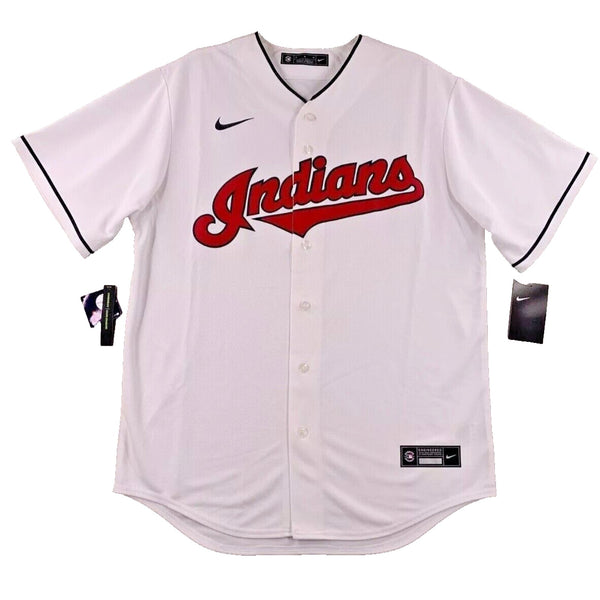 Cleveland Indians Nike Home Team Jersey 2020 MLB White CLE Guardians Sz. 2XL