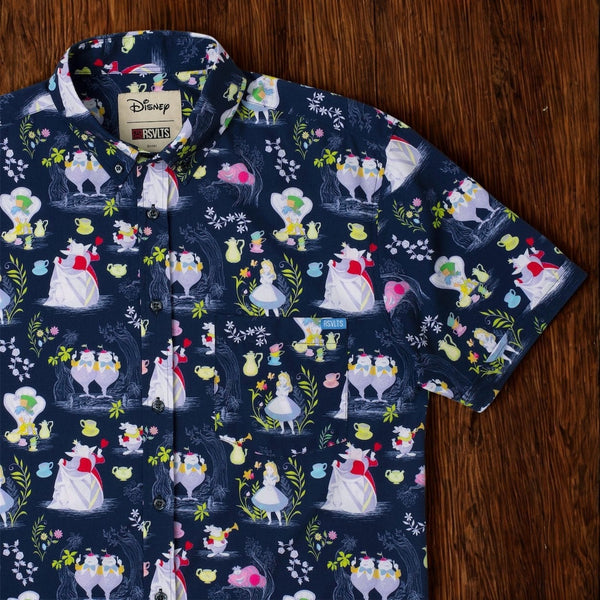 RSVLTS Disney Alice in Wonderland Curiouser and Curiouser Shirt 2XL NWOT Rare