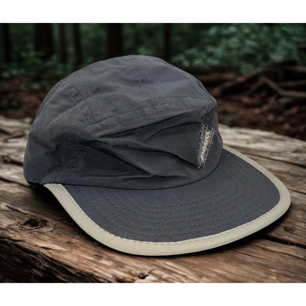 Prana Supplex 5 Panel Cap Sample Y2K Logo Lightweight Packable Hat OSFA NWT