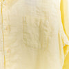Tommy Bahama Monte Carlo 100% Linen Shirt Yellow Mens Small Button Up