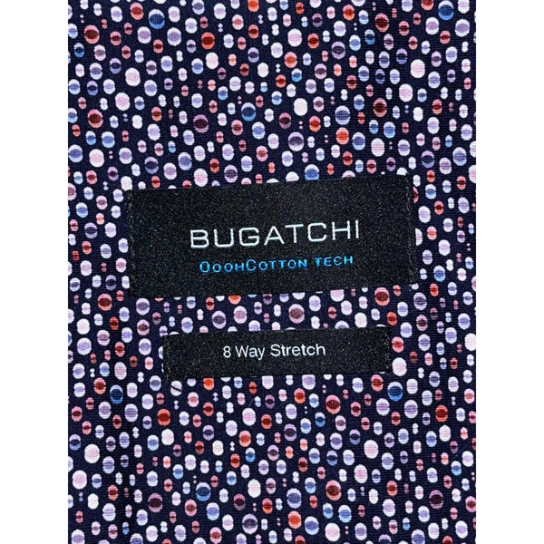 Bugatchi OoohCotton Tech 8-Way Stretch Shirt Sz. L Orchid Button Up Long Sleeve