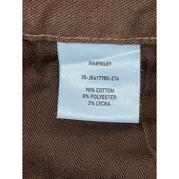 Todd Snyder Straight Fit Stretch 5-Pocket Chino Pants Glazed Pecan 34x32 Mens