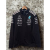 Adidas Mercedes AMG Petronas F1 Team 1/4 Zip Sweatshirt Motorsport Sz M NWOT