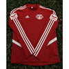 Adidas New York Red Bulls MLS Training Top Jersey Red L/S Climacool DP4994 M