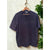 Faherty Sunwashed Slub Pocket T Shirt XL Blue Grey Organic Cotton Short Sleeve