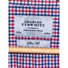 Charles Tyrwhitt Dress Shirt Non Iron Slim Fit Gingham Men's 18/35
