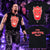 The Undertaker WWE Big Evil Red Devil Head T-Shirt Sz L Double Sided Y2K