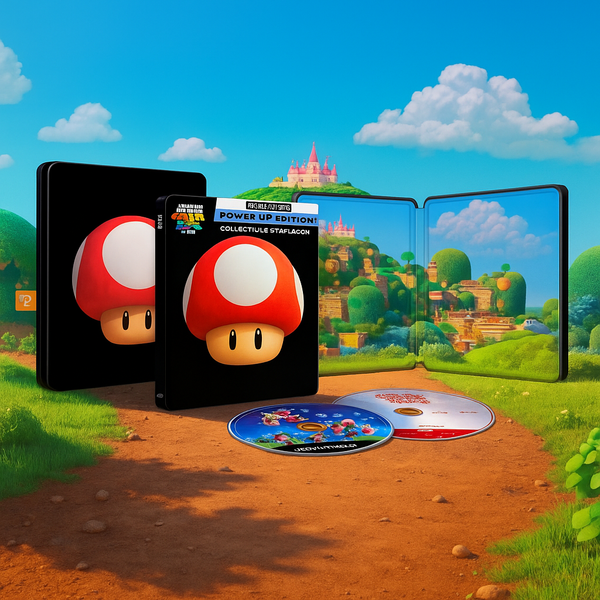 The Super Mario Bros Movie - 4K Ultra HD + Blu-ray + Digital Code SteelBook