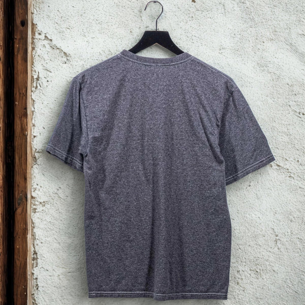 Apple Macintosh Employee T Shirt Small Y2K Hanes 50/50 Gray Logo Tee