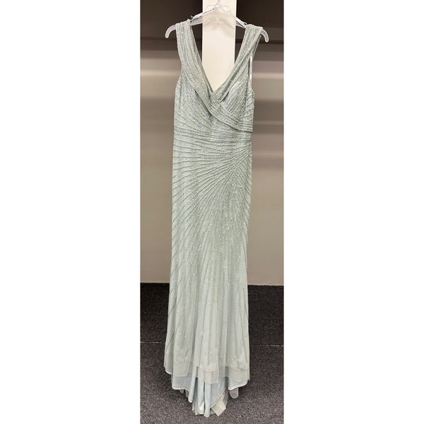 Cameron Blake CB755 - Beaded Sheath Formal Dress Sz. 12 (SAMPLE)