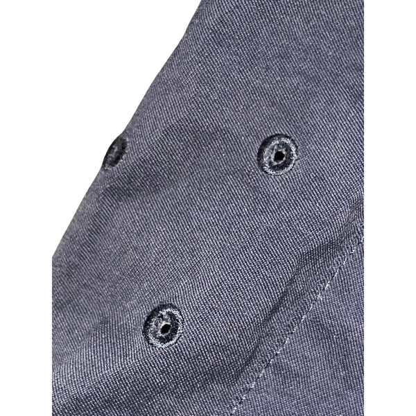 Prana Cropped Pants Womens M Gray Belted Hiking Capri Lightweight Stretch