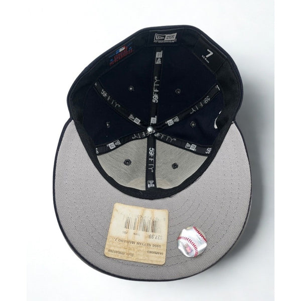 Mariano Rivera Yankees Retirement Patch MLB New Era 59FIFTY Fitted Hat Sz. 7 USA