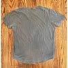 Buck Mason Curved Hem Slub Cotton T Shirt Sz. Small Gray Made in USA BM11001.102