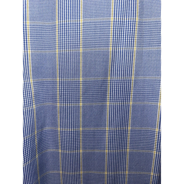 Charles Tyrwhitt Dress Shirt Non Iron Slim Fit Check Men's 17/35