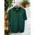 Augusta National Masters Tech Golf Polo Green Yellow Sz M EUC