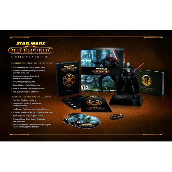 Star Wars The Old Republic Collector Edition (PC/Windows 10/8) swtor limited NEW