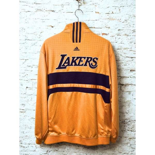 Los Angeles Lakers 2007 Adidas Warm Up Jacket Climalite Kobe Era Mens Small