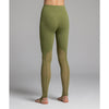 Lululemon Nulu Crisscross Mesh Stirrup Tight Green Leggings Sz 10 LW5ERXS