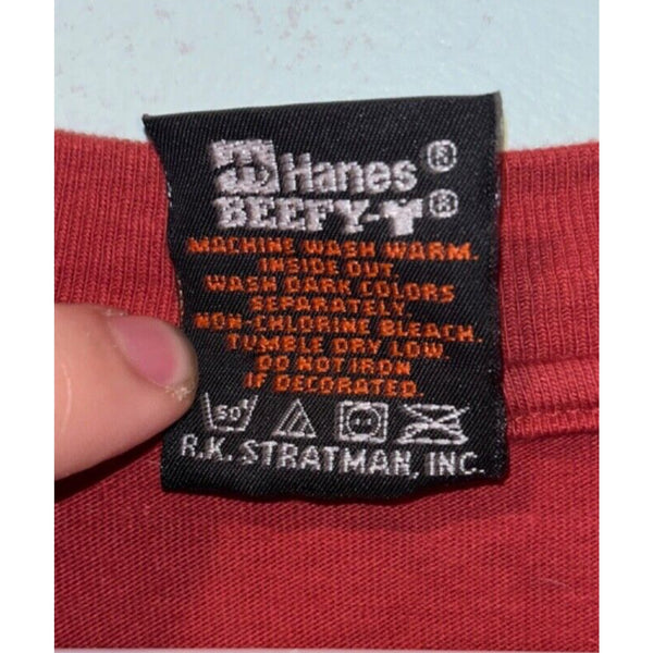 Harley Davidson Freedom North Canton Ohio XL Hanes Beefy-T Biker T