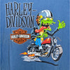 Harley Davidson Riding Caricature Chester Spring Pennsylvania Sz M Biker T Shirt