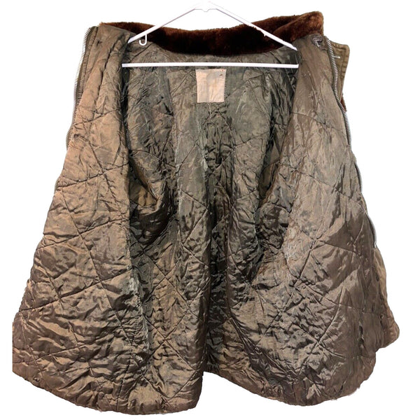 VTG 1940'S WWII USAF US Army Air Forces Type B-9 Winter Parka Bomber Jacket