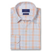 David Donahue Sky Melon Plaid Performance Sport Shirt Men's M NWT MSRP $165
