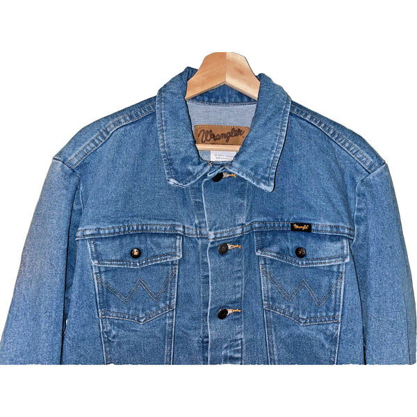 Wrangler X Lollapalooza 75th Anniversary Denim Jean Jacket NWT Size M