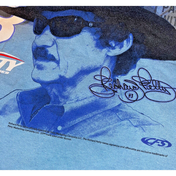Richard Petty STP Drivers Shirt Sz. 2XL The King Forever Forty Three VTG