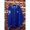 New York Giants Andrew Thomas Game Worn Sideline Coaches Blue Jacket Sz. 3XLT