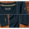 Smartwool Men's XL Merino Wool Long Sleeve Crewneck Base Layer Shirt Blue