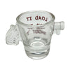 Load It Aim It Shoot It Gun Shaped Indiana Shot Glass