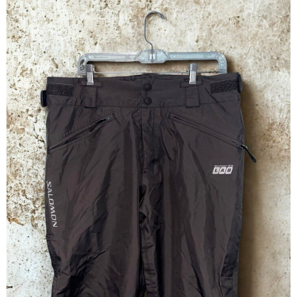 Salomon LAB Gore-Tex Pro Shell Ski Pants Gray 37x33 Sz 52 Motion Fit