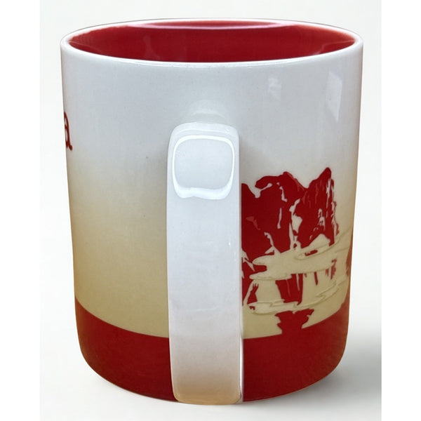 Starbucks China Global Icon City Mug 2013 Collector Series 16oz Red White