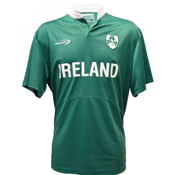 Lansdowne Ireland Men's Shamrock Performance Short Sleeve Rugby Sz. S NWT
